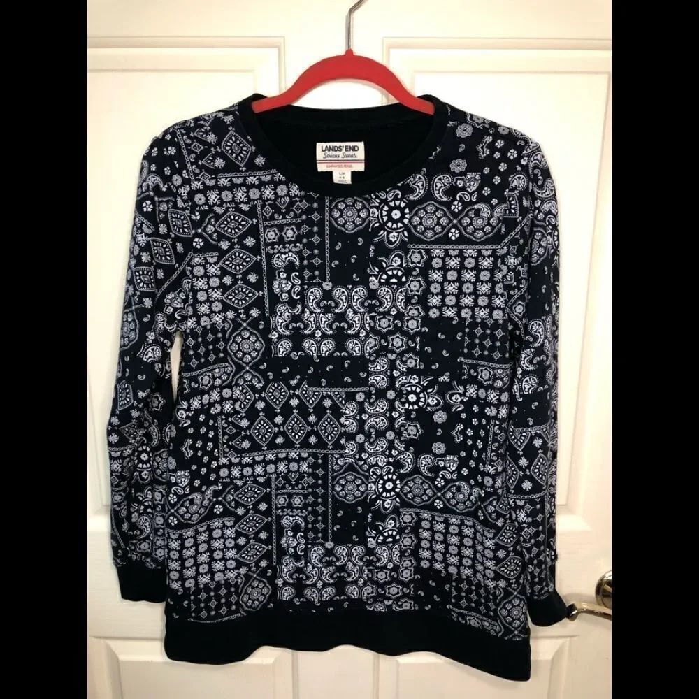 Lands’ End sweatshirt